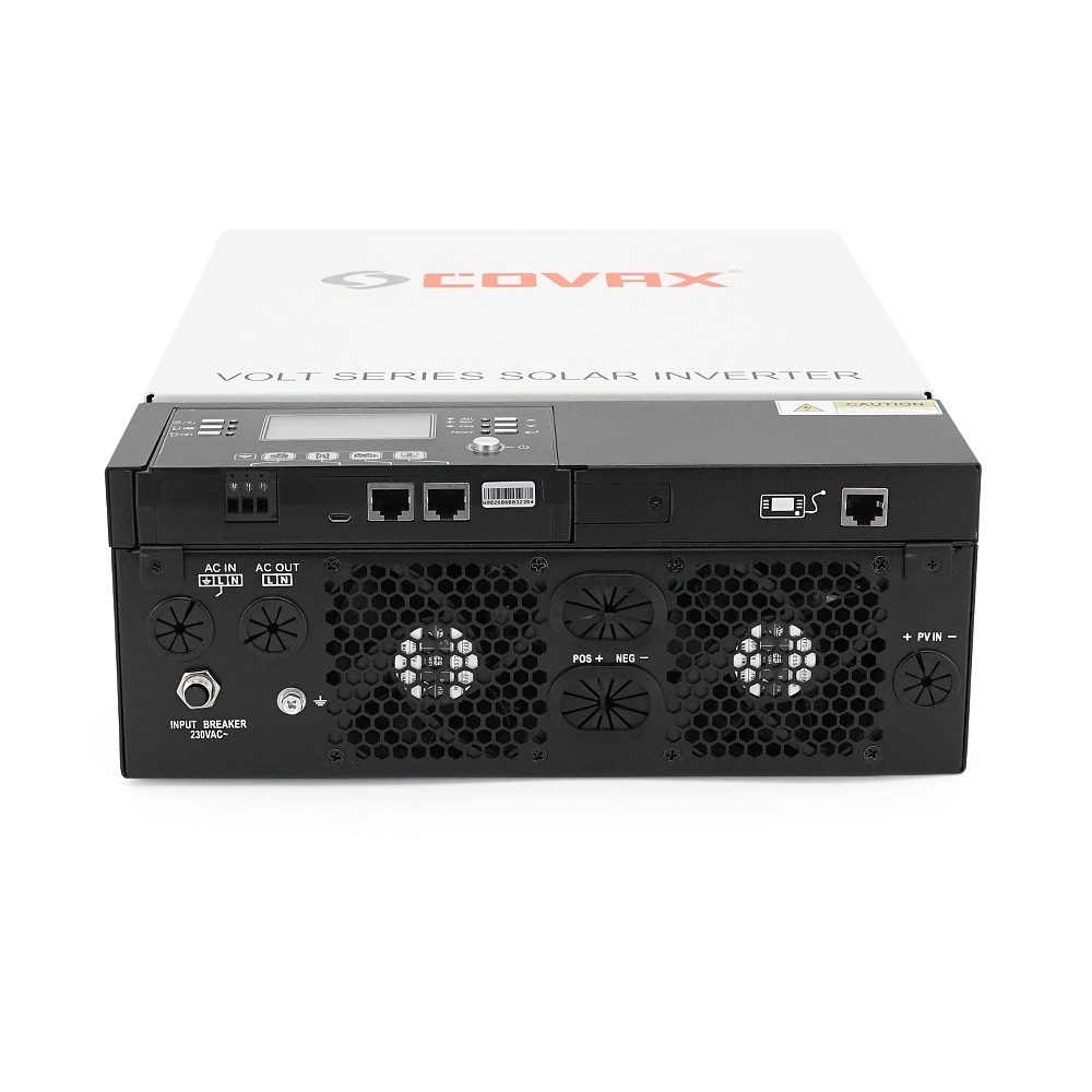 Гібридний інвертор AXPERT VM III-6KW-WIFI COVAX, 6000VA\6000W, 48V, ток заряда 0-60A, 170-280V, MPPT (120А, 60-450 Vdc), 115*300*435mm. 10kg