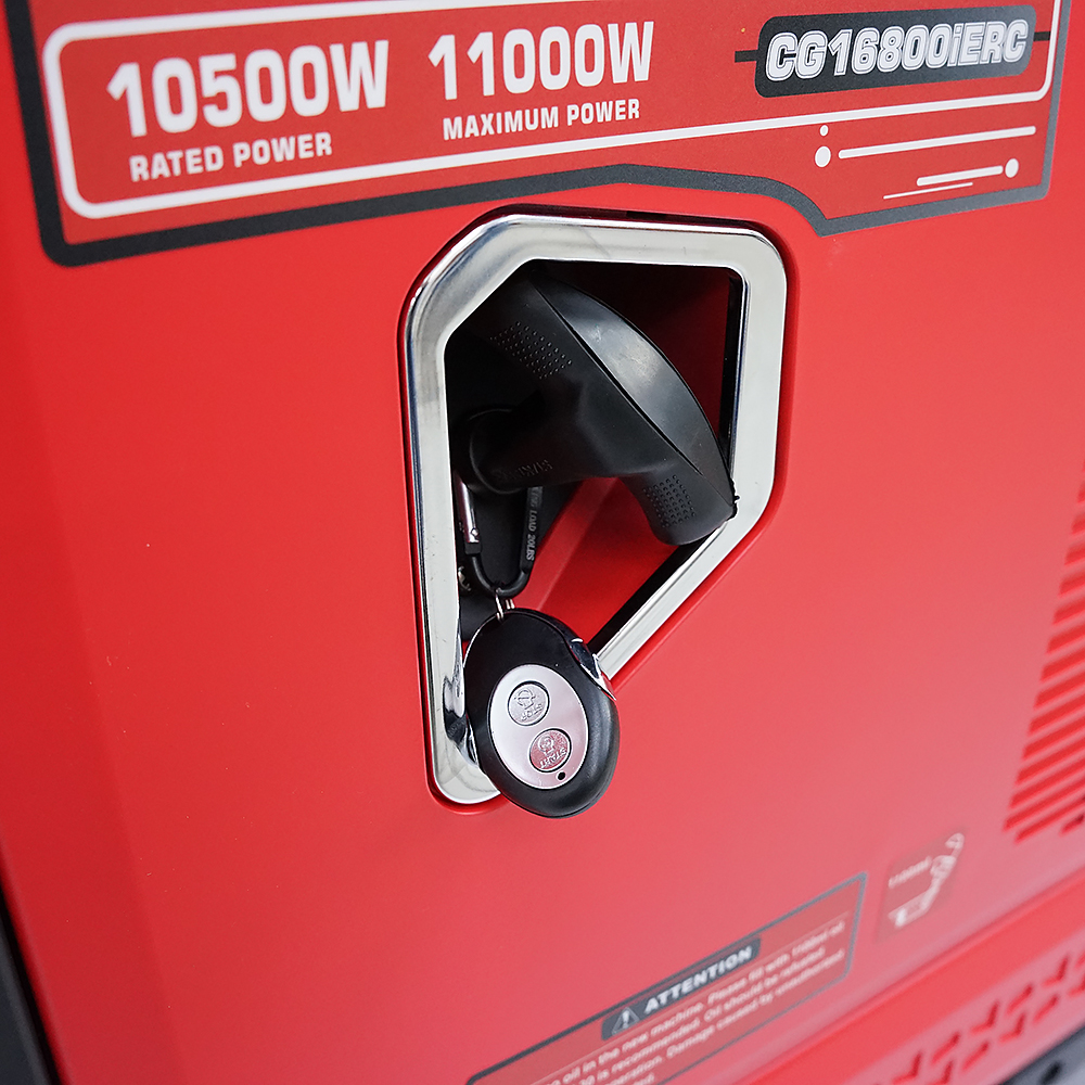 Генератор Інверторний бензин COVAX CG16800iERC, 10.5kW, однофазний 220V, 50Hz, 194FPD, бак 32L, 815х580х760mm, 125kg