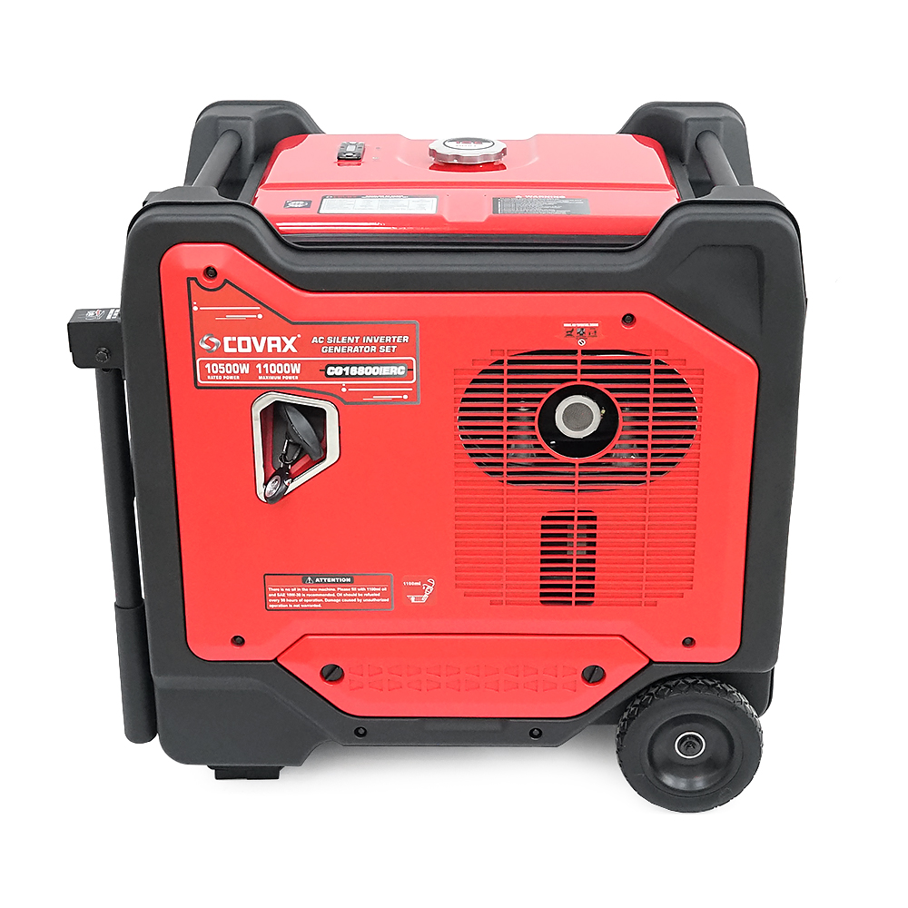 Генератор Інверторний бензин COVAX CG16800iERC, 10.5kW, однофазний 220V, 50Hz, 194FPD, бак 32L, 815х580х760mm, 125kg