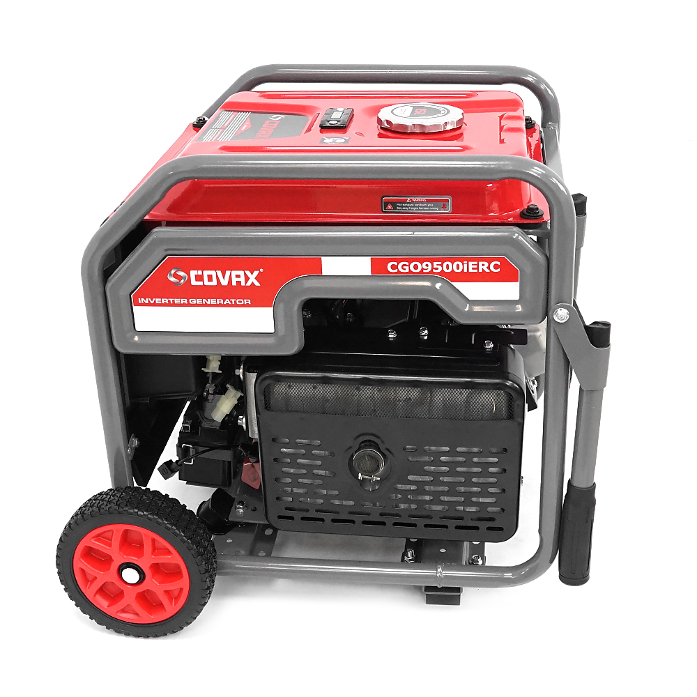 Генератор Інверторний COVAX CGO9500iERC, 7.5kW, бензин, однофазний 220V, 50Hz, electrik starter, 4-stroke, бак 15L, 500х422x515mm, 38kg