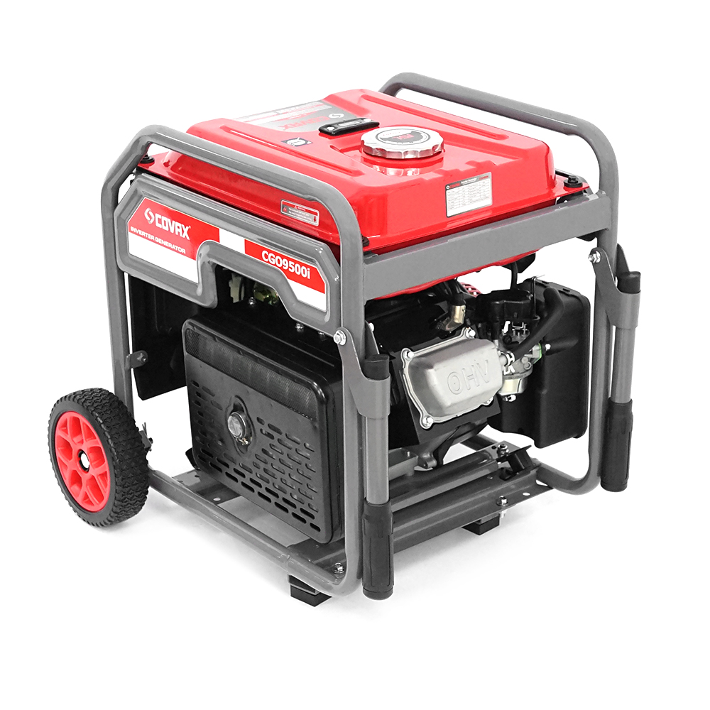 Генератор Інверторний COVAX CGO9500i, 7.5kW, бензин, однофазний 220V, 50Hz, electrik starter, 4-stroke, бак 15L, 500х422x515mm, 38kg