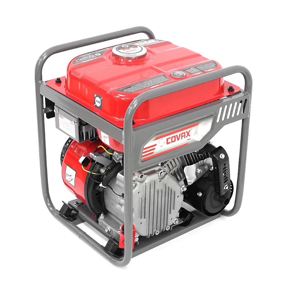 Генератор Інверторний бензин COVAX CGO7300i, 4.5kW, однофазний 220V, 50Hz, 4-stroke, бак 9L, 375х375х448mm, 27kg