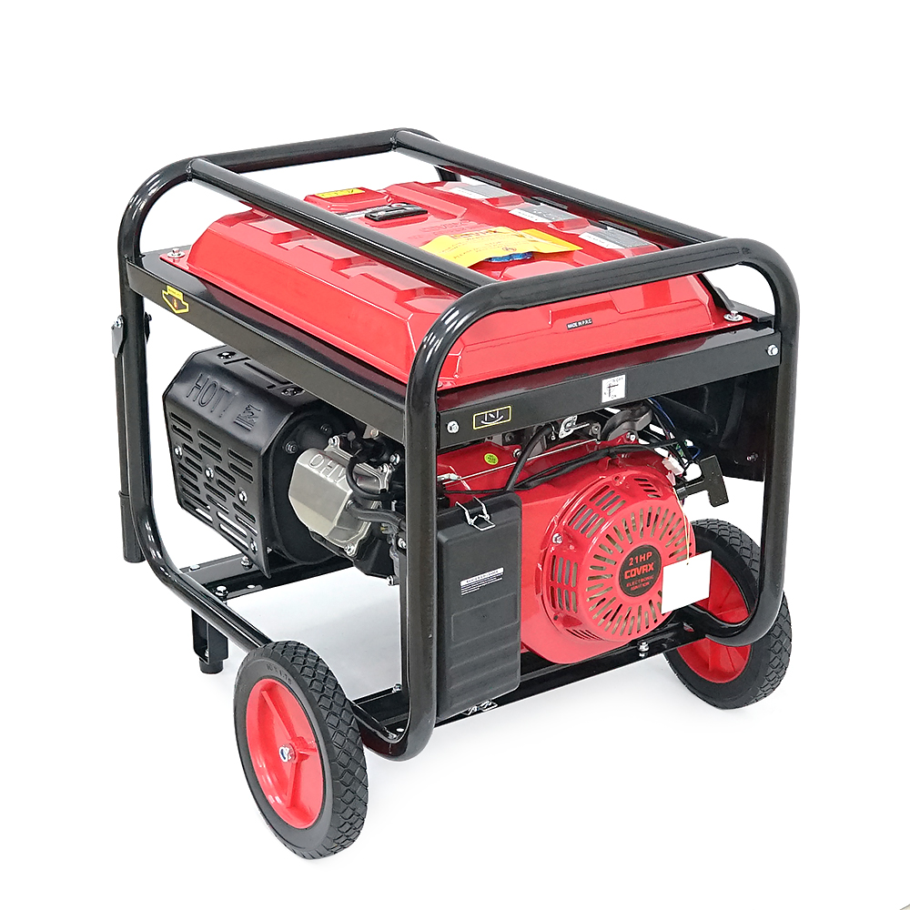Генератор бензиновый COVAX EPH20500E2, 9.5kW, однофазный 220V, 50Hz, DC12V, 21HP, Electric Starter, tank 25L, 96kg