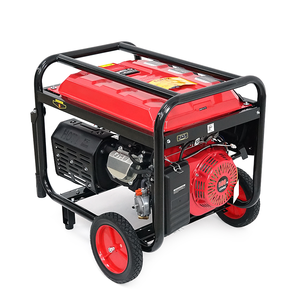Генератор бензиновий COVAX EPH18500E2-GAS, 9.0kW, бензин/газ, однофазний 220V, 50Hz, DC12V, 20HP, Electric Starter, tank 25L, 705x560x570mm, 88kg