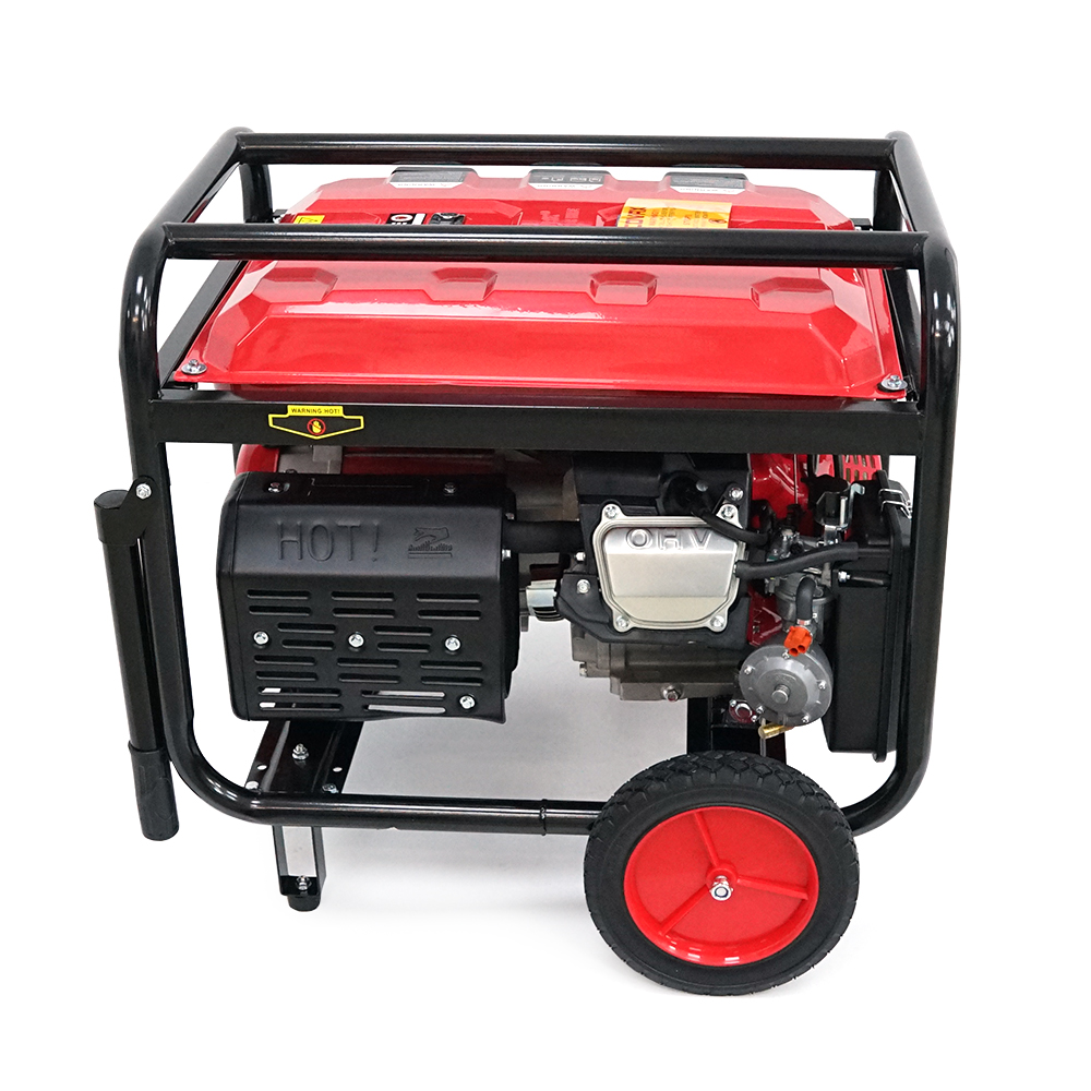 Генератор бензиновий COVAX EPH18500E2-GAS, 9.0kW, бензин/газ, однофазний 220V, 50Hz, DC12V, 20HP, Electric Starter, tank 25L, 705x560x570mm, 88kg