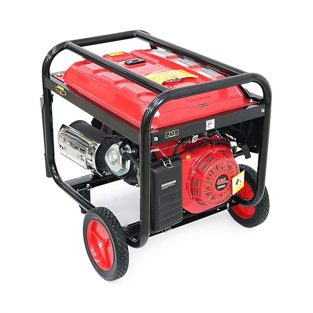 Генератор бензиновий COVAX EPH12500E2-lll-ATS, 8.0kW, 220V-380V, 50Hz, DC12V, 18HP, Electric Starter, tank 25L, 705x560x570mm, 86kg