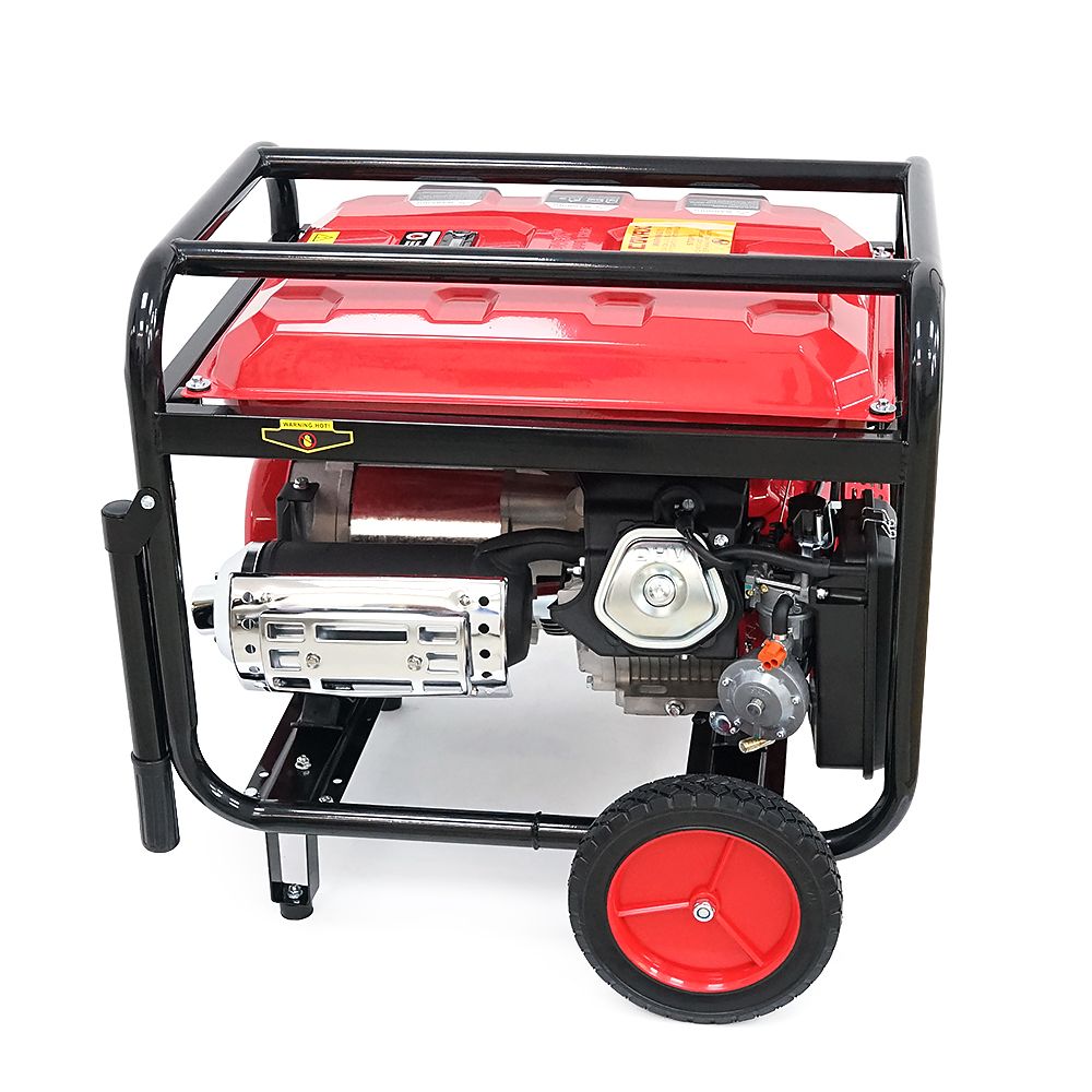 Генератор бензиновий COVAX EPH12500E2-GAS, 8.0kW, бензин/газ, однофазний 220V, 50Hz, DC12V, 18HP, Electric Starter, tank 25L, 705x560x570mm, 86kg
