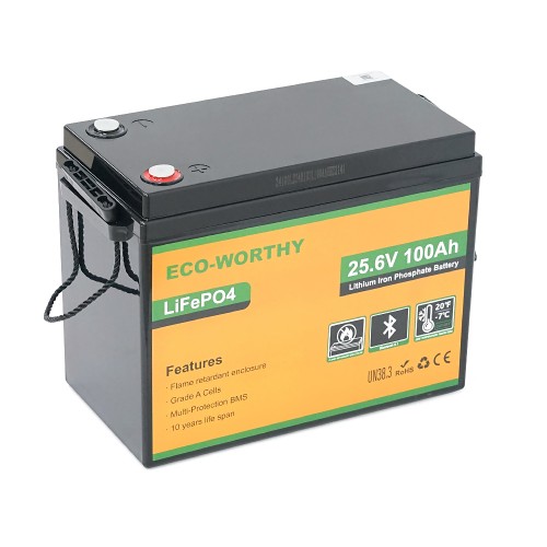 Акумуляторна батарея Eco-Worthy LiFePO4 25