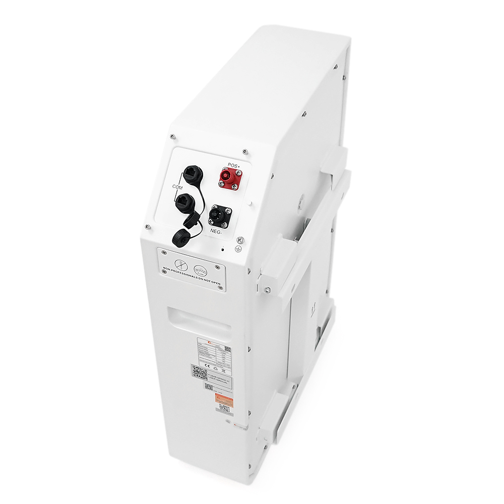 Акумулятор FelicityESS LiFePO4 FLB48100WG1-H (Heating) 51.2V 5.12kWh. BMS 100А, до 32 parallel, CAN/RS485, IP65. 650x450x174 мм. 48.5 кг.
