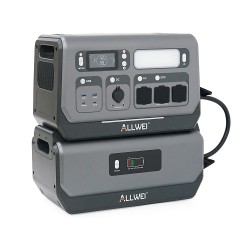 Портативная зарядная станция ALLWEI SGR-PPS2400-2PRO+BAT