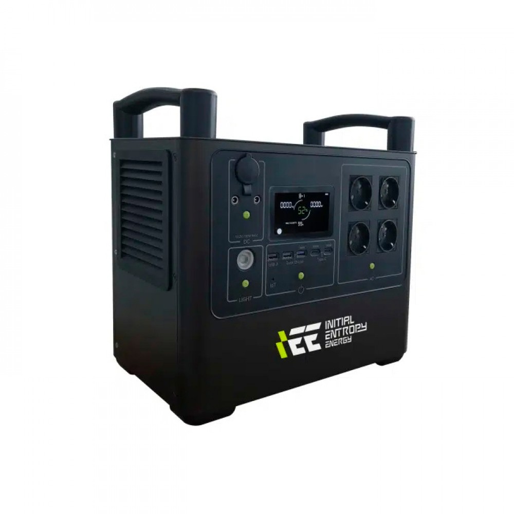 Портативна зарядна станція Singo P2000Plus, 2400W/1920Wh LiFePO₄, 2xDC5521-12V-8A, CarPort-12V-10A, 4xAC230V, 3xUSB-A-15W, 2xUSB-C-10