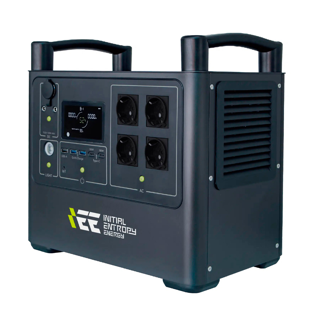 Портативна зарядна станція Singo P2000Plus, 2400W/1920Wh LiFePO₄, 2xDC5521-12V-8A, CarPort-12V-10A, 4xAC230V, 3xUSB-A-15W, 2xUSB-C-10