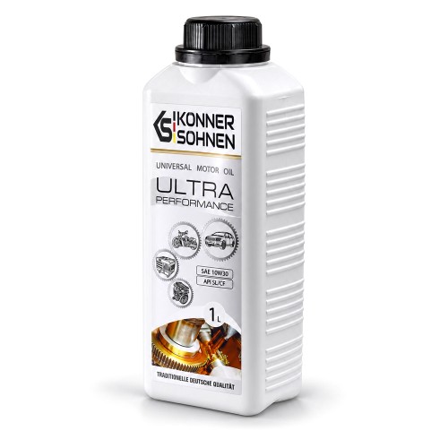 Моторна олія KS 10W-30, для 4-х тактних двигунів бензин+дизель, 1л