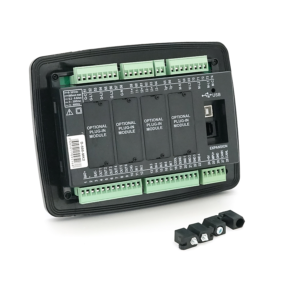Контролер генератора DATAKOM D-500 MK2 програмований, USB, RS-485, LAN. 9 to 36VDC