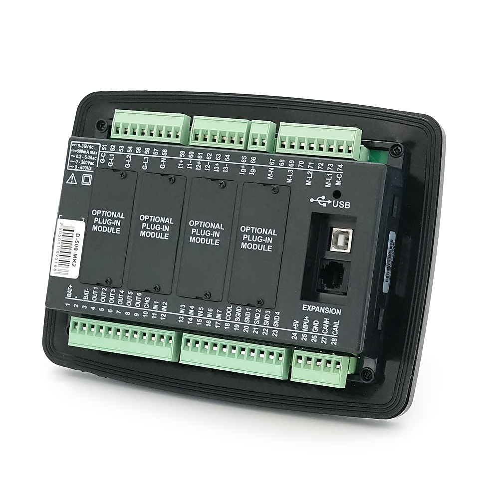 Контролер генератора DATAKOM D-500 MK2 програмований, USB, RS-485, LAN. 9 to 36VDC