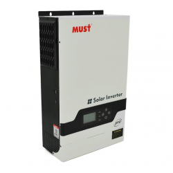 Гібридний інвертор MUST PH18-5248PRO, 5200W, 48V, струм заряду 1-60А, 160-275V, MPPT (80А, 450 Vdc), 490х300х150