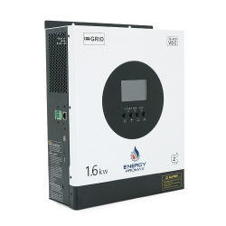 Гібридний інвертор ENERGY PROMAX VM II-1600W-12V, 2000VA/1600W, 12V, струм заряду 16-80А, MPPT 80А, 290*367*111мм, 6,4 кг