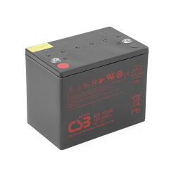 Акумуляторна батарея CSB GPL12850, 12V 85Ah (261х168х213 (220), 24.6 kg. black