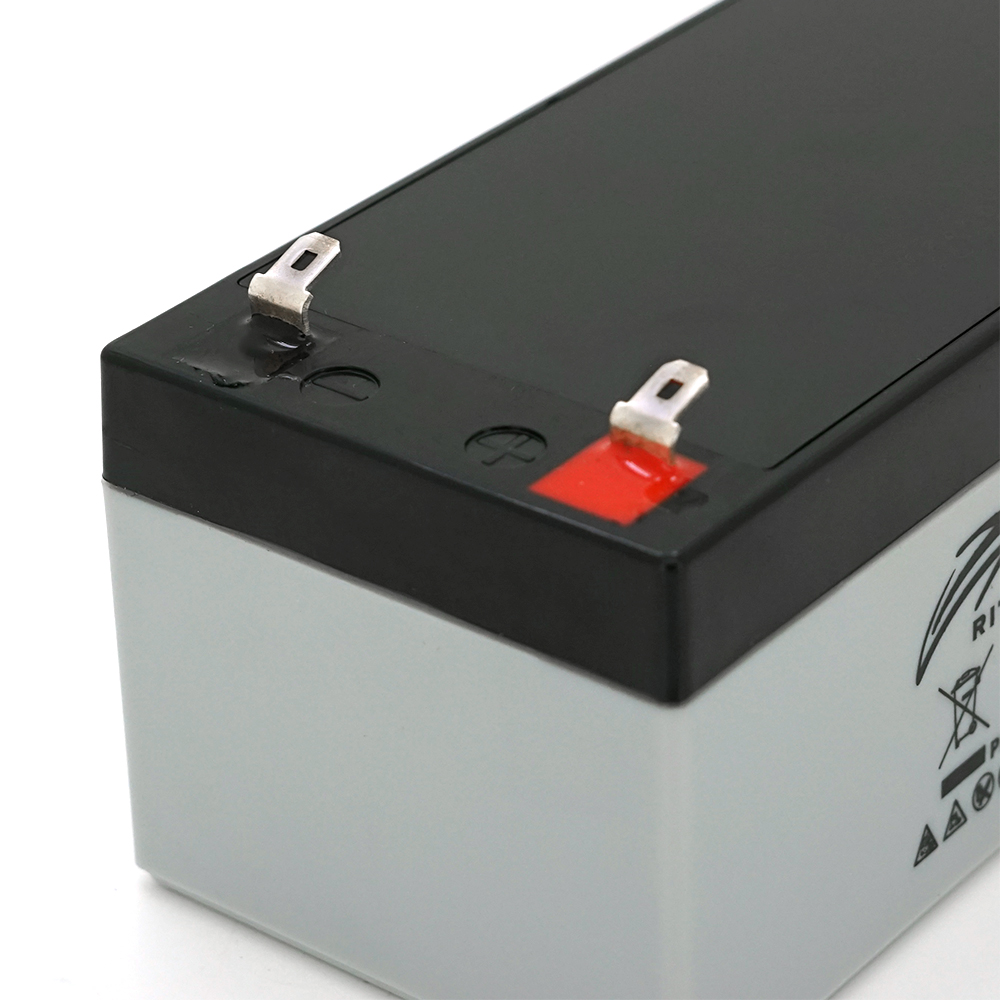 Акумуляторна батарея AGM RITAR RT1232, Gray/Black Case, 12V 3.2Ah (133 х 67х 59 (63) ) Q10