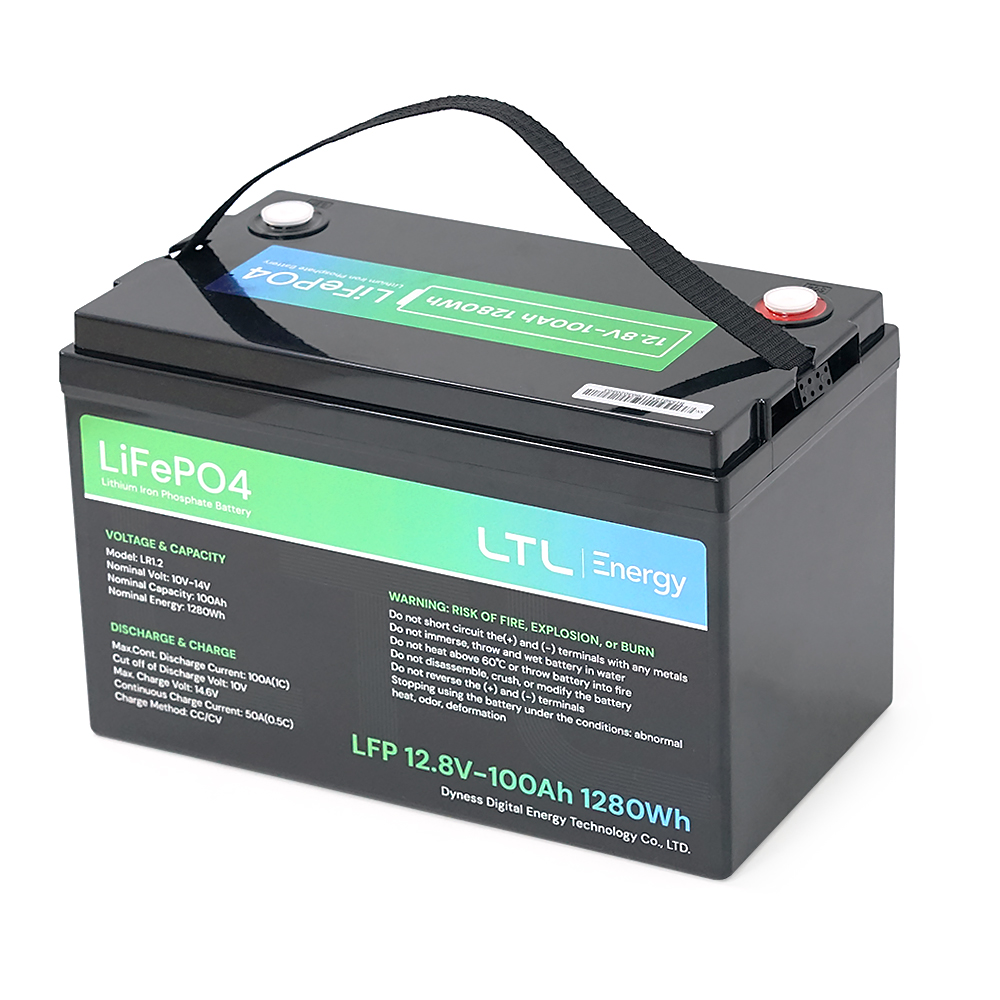 Акумуляторная батарея LiFePO4 Dyness LR1.2, 12.8V/100Аh, 10, 5kg