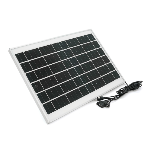 Сонячна панелька 12W(6В 2А) роз'єму