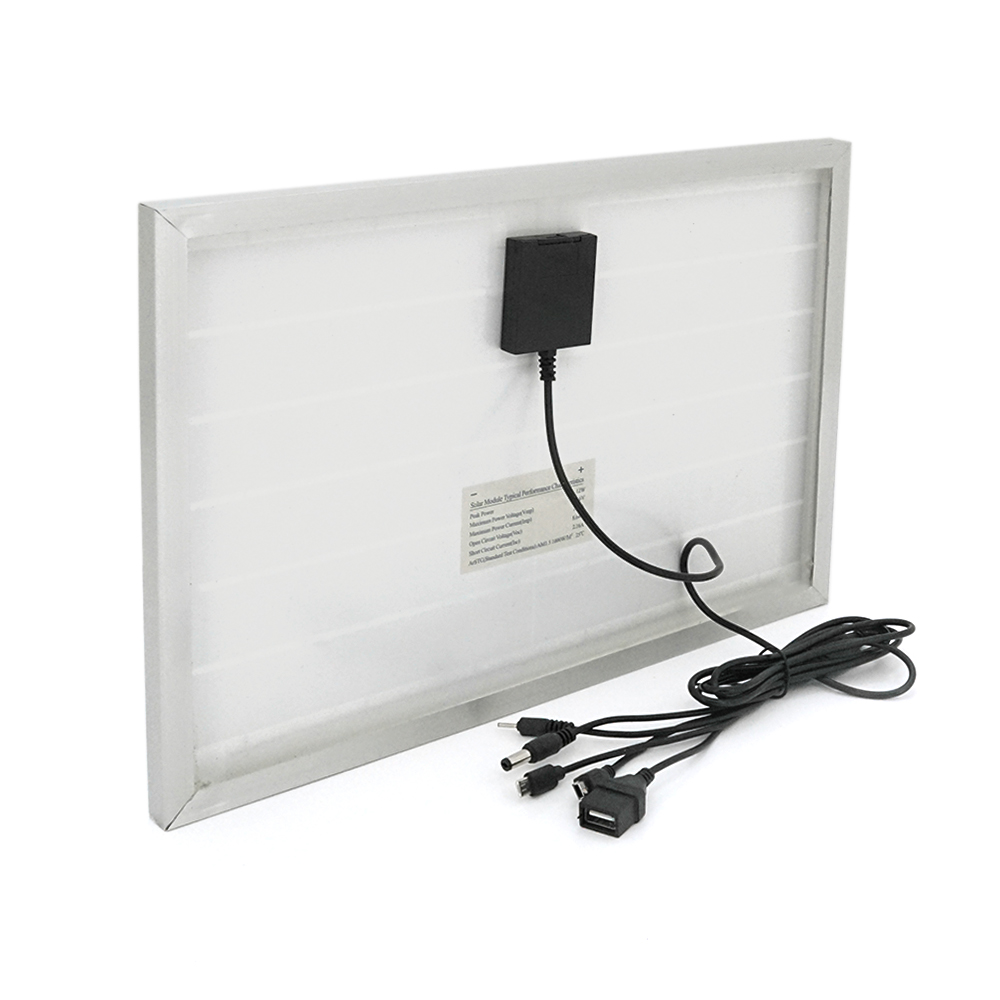 Сонячна панелька 12W(6В 2А) роз'єму