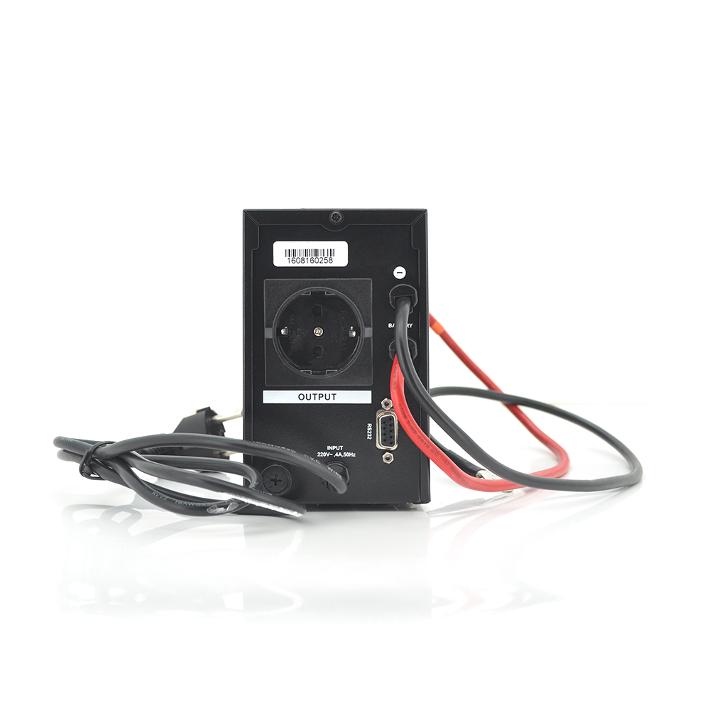 ДБЖ з правильною синусоїдою RITAR RTSW-500 LED, 12В, під зовнішній АКБ, Q4 (320*132*210) 4,2 кг (260*85*140)