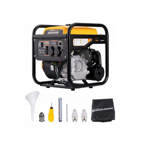 Генератор інверторний Бензиновий MXR4500i (3,5 kW), однофазний, 220V, 50Hz, об'єм бака 7.5л, ручний запуск