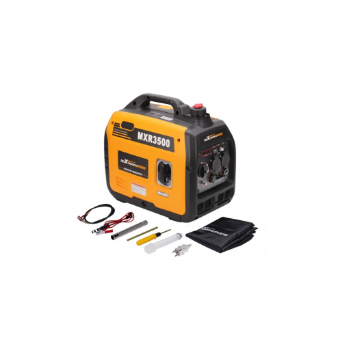 Генератор інверторний БЕНЗИНОВИЙ MXR3500 (3 kW), однофазний, 220V, 50Hz, об'єм бака 4л, ручний запуск