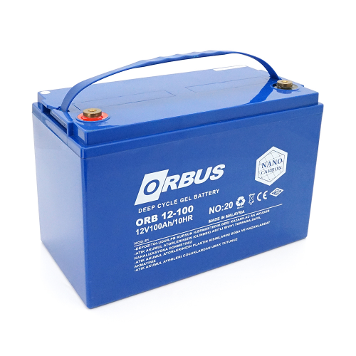 Аккумуляторная батарея ORBUS GEL CG12100 12V, 100Ah (330x171x214) 30kg Q1/48