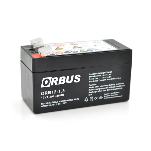 Аккумуляторная батарея ORBUS ORB1213 AGM 12V 1,3Ah (98 х 44 х 53 (59)) 0.525 kg Q20/450
