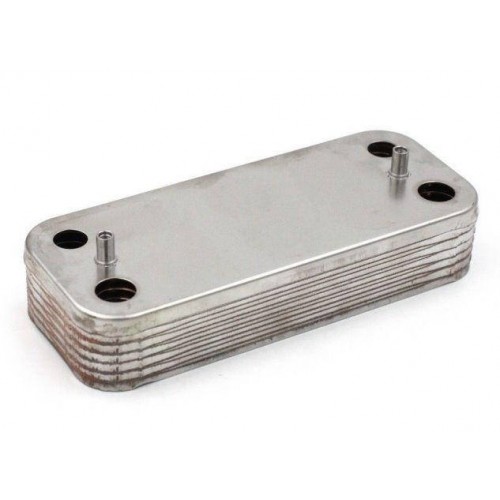 Теплообмінник пластинчастий ГВП Swep (12 пластин) для газового котла Ariston, Сhaffoteaux 65104333