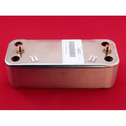 Теплообмінник пластинчастий ГВП для конденсаційного котла Fondital Nias,Tahiti, Nova Florida Libra, Pictor 6SCAMPIA06