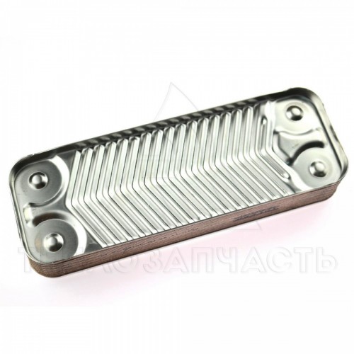 Теплообмінник пластинчастий ГВП Swep (12 пластин) для газового котла Saunier Duval Themaclassic, Combitec, Semia, Themacondens S1005800