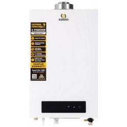 Газовая колонка Sabio JSP24-12FT05 White (турбо) (мiдь) + дымоход